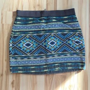 AEO Tribal Mini Skirt